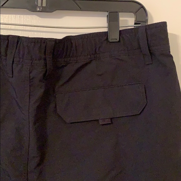 Men Lands’ End Black Outrigger Quick Dry Short LG - Picture 7 of 16